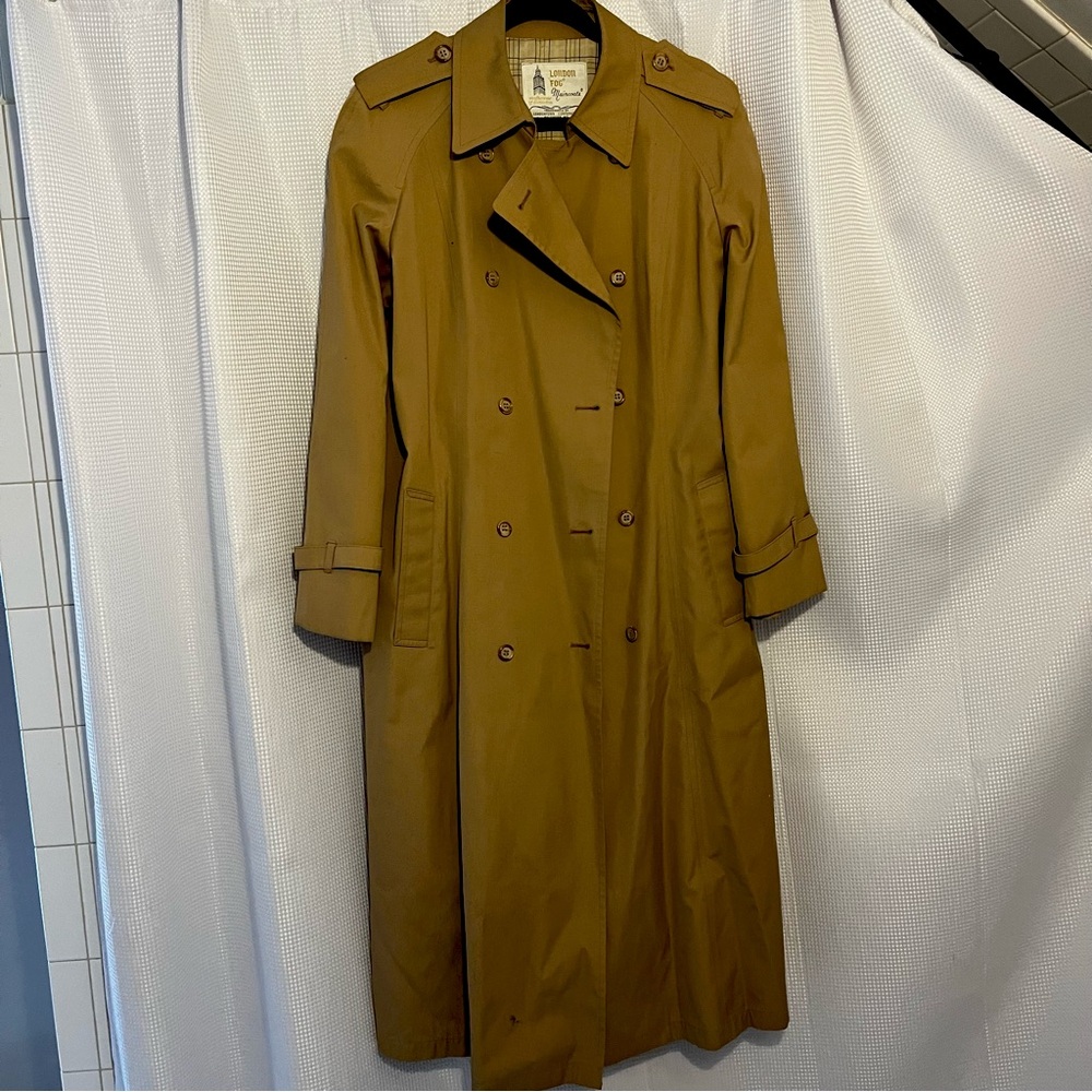 London Fog Maincoats Vintage Trench Coat XXL (size 18)